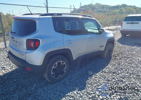 2015 Jeep Renegade Trailhawk из США, поврежденный, VIN ZACCJBCT0FPB74695